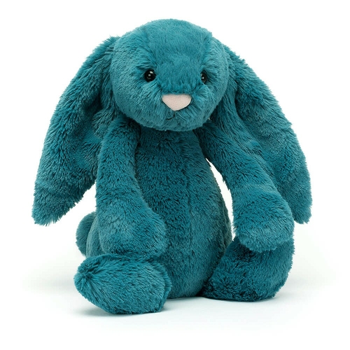 Jellycat Peluche Bashful Bunny - Medium Mineral Blue